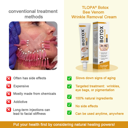 Made and dispatched in the UK✨ 𝗧𝗟𝗢𝗣𝗔® Botox Bee Venom Wrinkle Removal Cream👨‍⚕️𝐌𝐇𝐑𝐀 𝐑𝐞𝐜𝐨𝐦𝐦𝐞𝐧𝐝𝐞𝐝✨LAST DAY 80% OFF