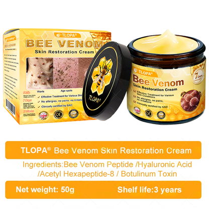 Made and Shipped from UK ✨ TLOPA® Bee Venom Skin Restoration Cream ⏰ LAST DAY 80% OFF🥑