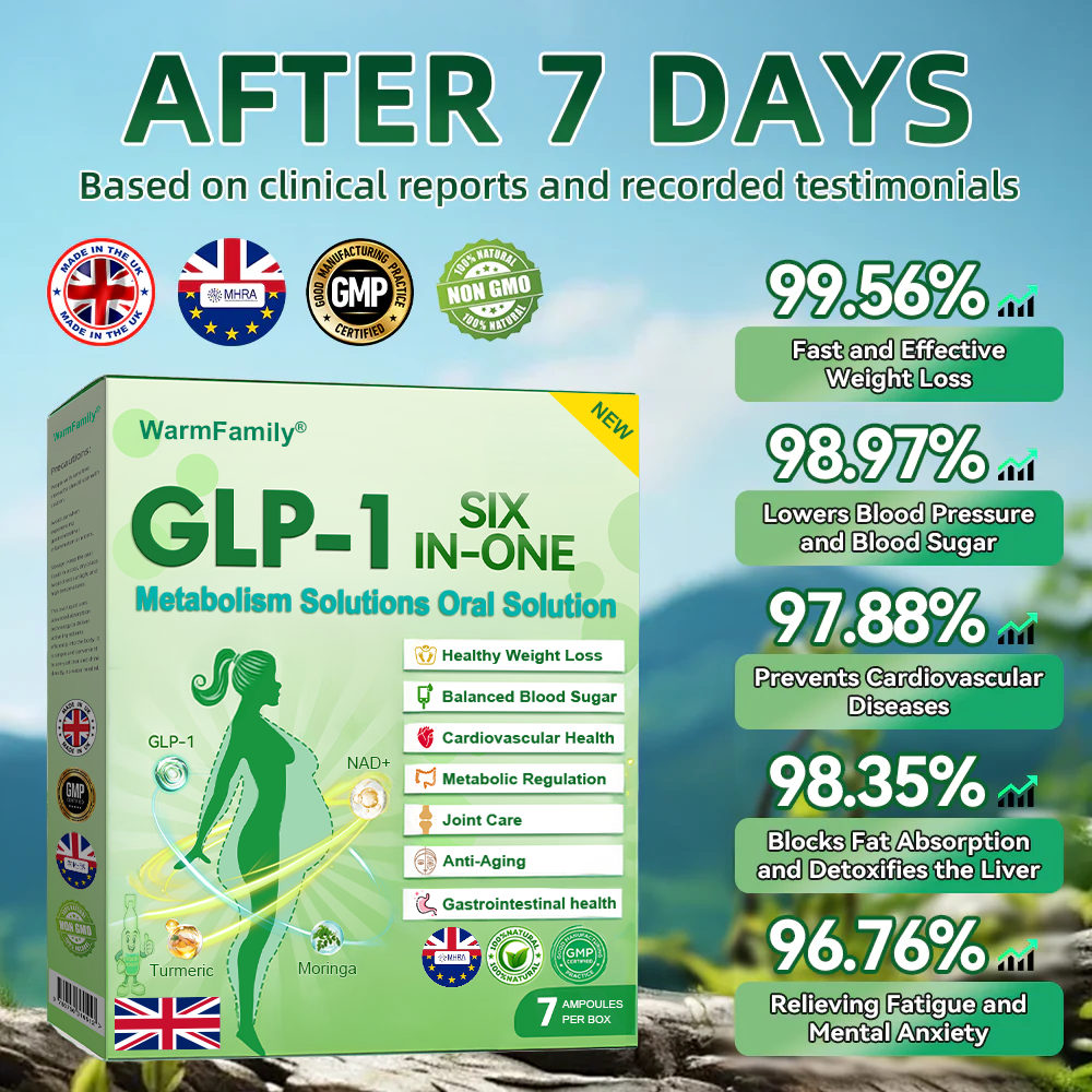 |𝑶𝒇𝒇𝒊𝒄𝒊𝒂𝒍 𝑺𝒕𝒐𝒓𝒆 | 🇬🇧𝙒𝙖𝙧𝙢𝙁𝙖𝙢𝙞𝙡𝙮® 𝐺𝐿𝑃-𝟏  𝑺𝑰𝑿-𝑰𝑵-𝑶𝑵𝑬 𝑯𝒆𝒂𝒍𝒕𝒉 𝑺𝒐𝒍𝒖𝒕𝒊𝒐𝒏 𝑶𝒓𝒂𝒍 𝑳𝒊𝒒𝒖𝒊𝒅 (𝐉𝐮𝐬𝐭 𝐨𝐧𝐜𝐞 𝐚 𝐝𝐚𝐲, 𝐯𝐢𝐬𝐢𝐛𝐥𝐞 𝐜𝐡𝐚𝐧𝐠𝐞𝐬 𝐢𝐧 𝟕 𝐝𝐚𝐲𝐬) 𝐅𝐨𝐫 𝐨𝐛𝐞𝐬𝐢𝐭𝐲, 𝐜𝐚𝐫𝐝𝐢𝐨𝐯𝐚𝐬𝐜𝐮𝐥𝐚𝐫 𝐡𝐞𝐚𝐥𝐭𝐡, 𝐝𝐢𝐚𝐛𝐞𝐭𝐞𝐬, 𝐬𝐥𝐞𝐞𝐩 𝐚𝐩𝐧𝐞𝐚, 𝐆𝐮𝐭 𝐇𝐞𝐚𝐥𝐭𝐡, 𝐣𝐨𝐢𝐧𝐭 𝐢𝐬𝐬𝐮𝐞𝐬, 𝐚𝐧𝐝 𝐦𝐨𝐫𝐞🇬🇧