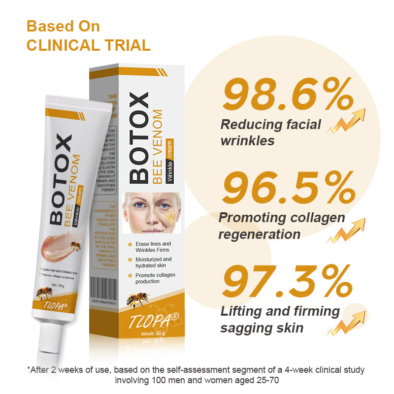 Made and dispatched in the UK✨ 𝗧𝗟𝗢𝗣𝗔® Botox Bee Venom Wrinkle Removal Cream👨‍⚕️𝐌𝐇𝐑𝐀 𝐑𝐞𝐜𝐨𝐦𝐦𝐞𝐧𝐝𝐞𝐝✨LAST DAY 80% OFF